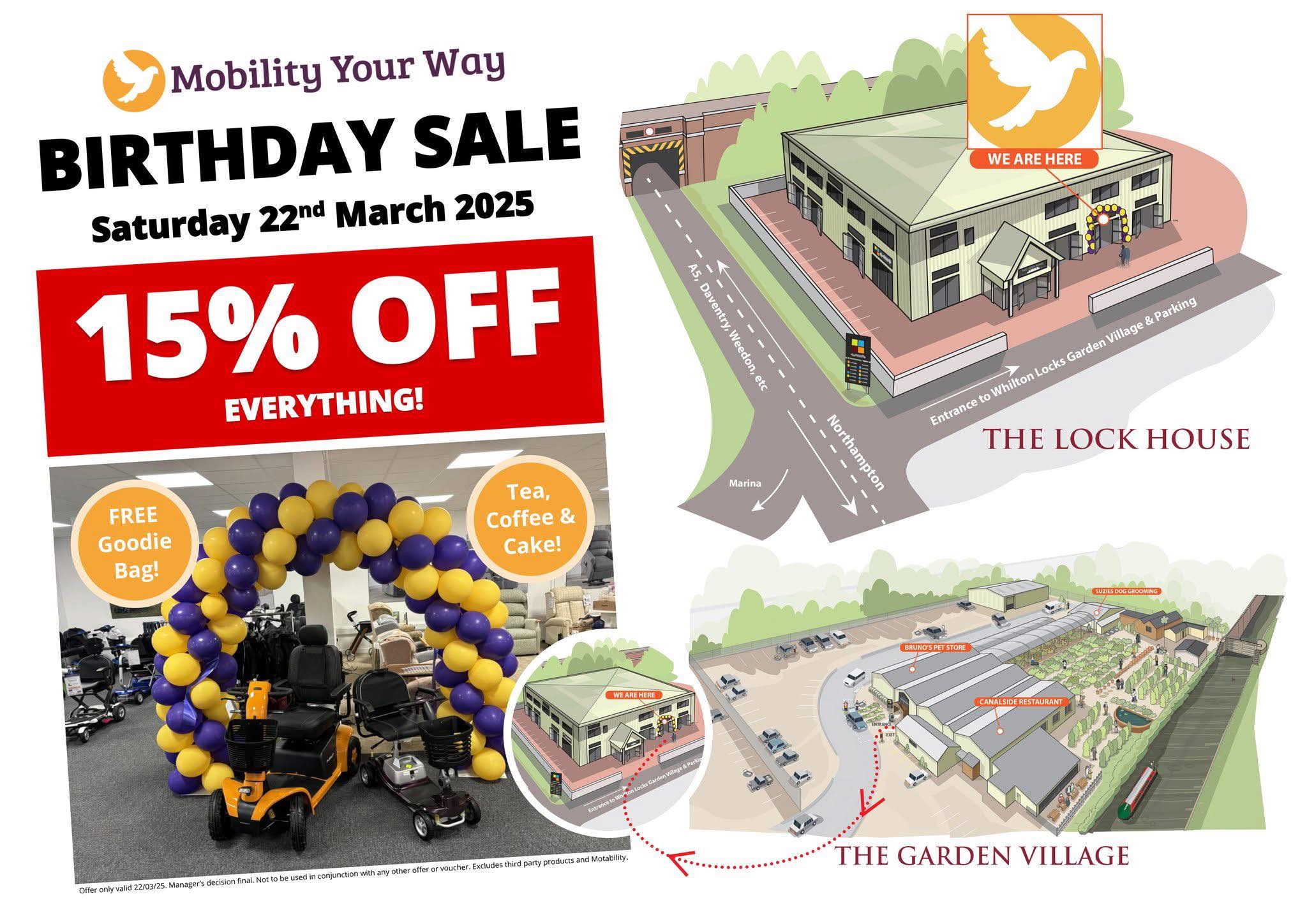 Mobility Your Way at Whilton Locks