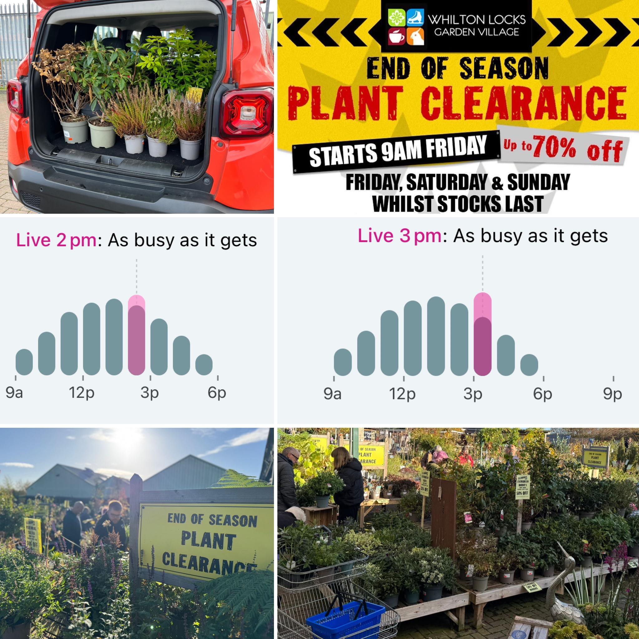 company marketing increase footfall