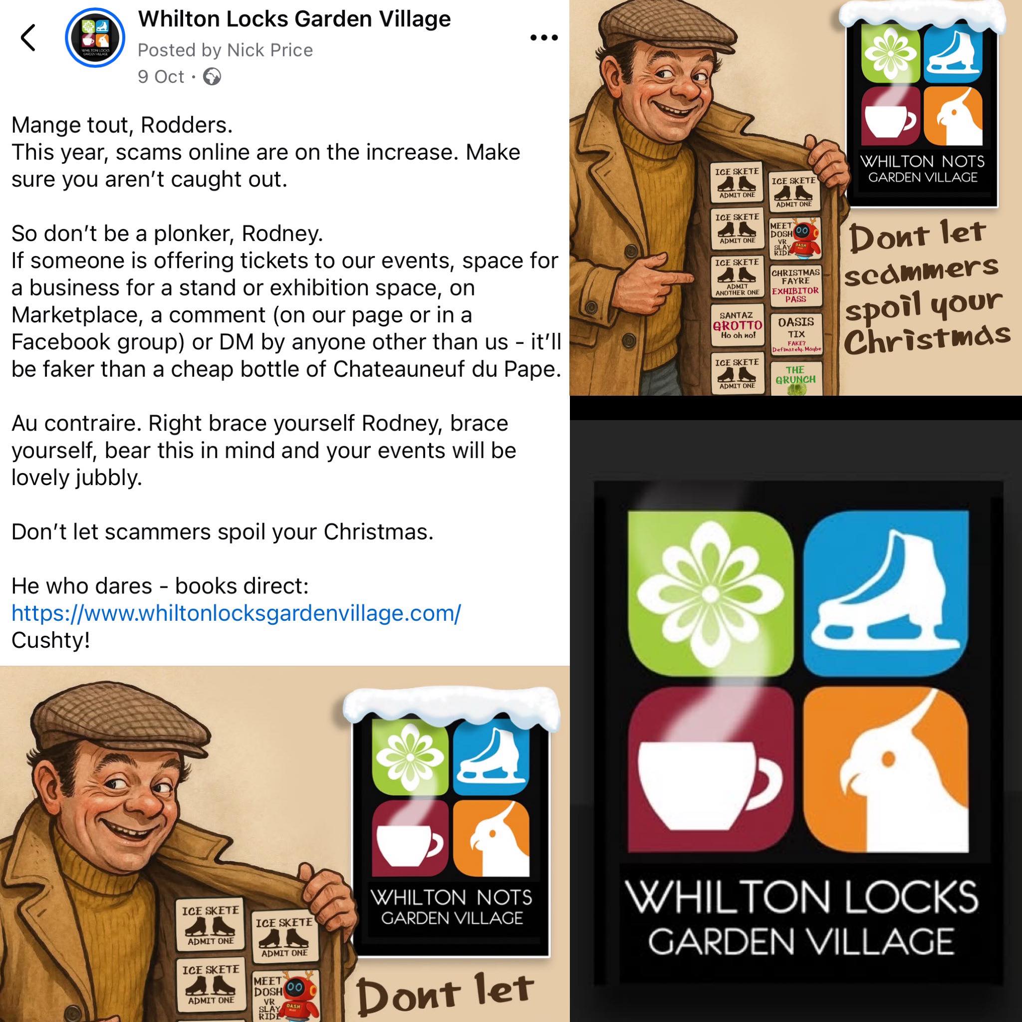 fake tickets and scams