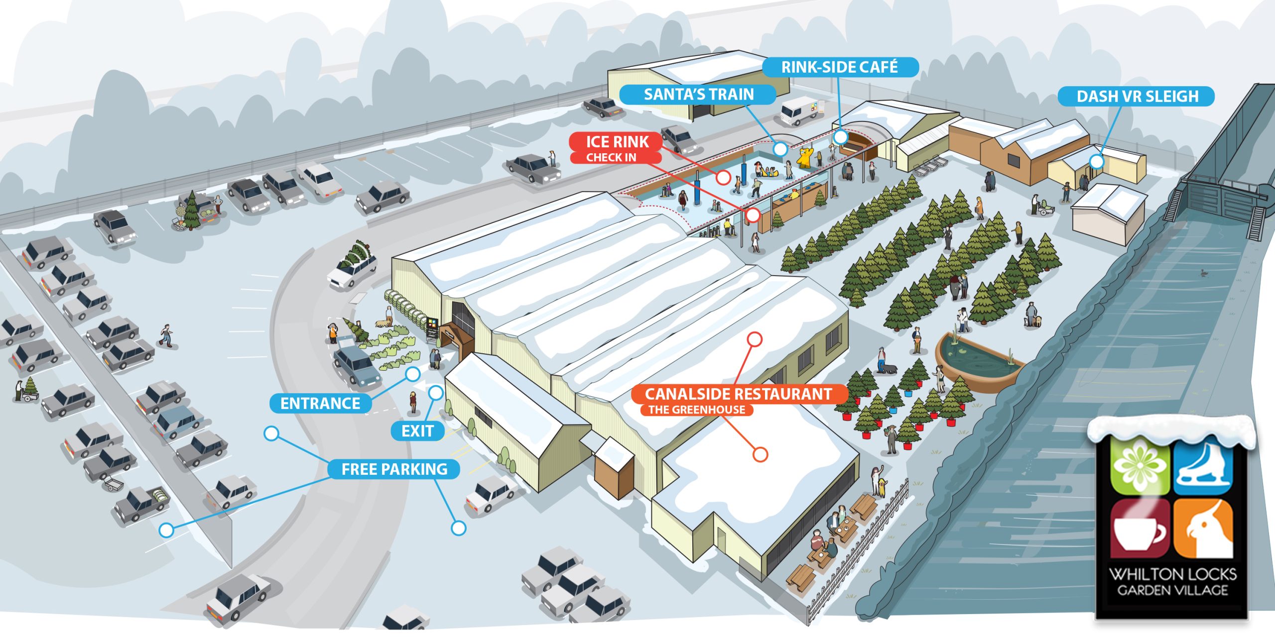 Whilton Locks SIte Plan
