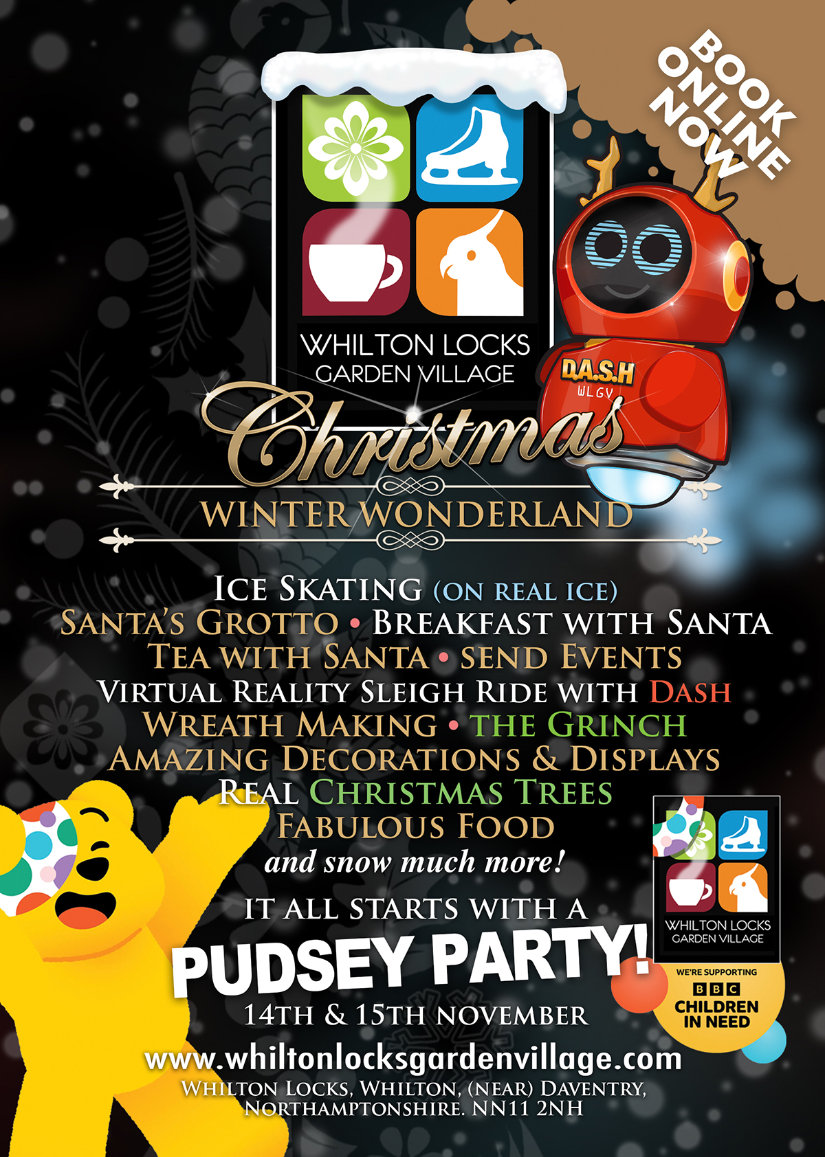 Whilton Locks Garden Centre Christmas Marketing