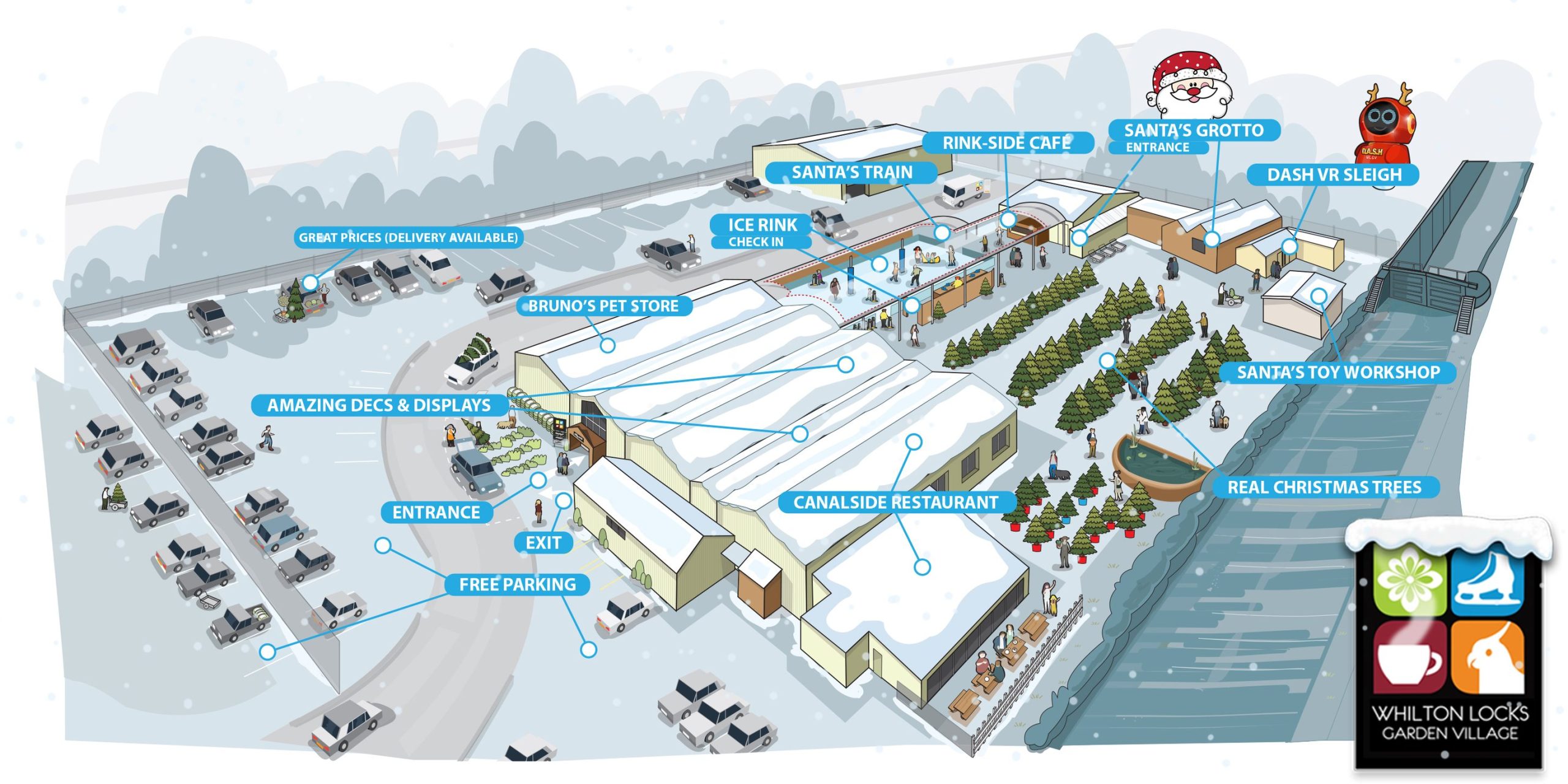 Whilton Locks Winter Wonderland