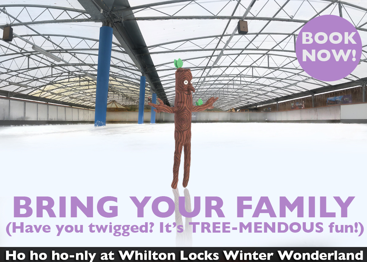 Stickman at Whilton Locks Garden Centre