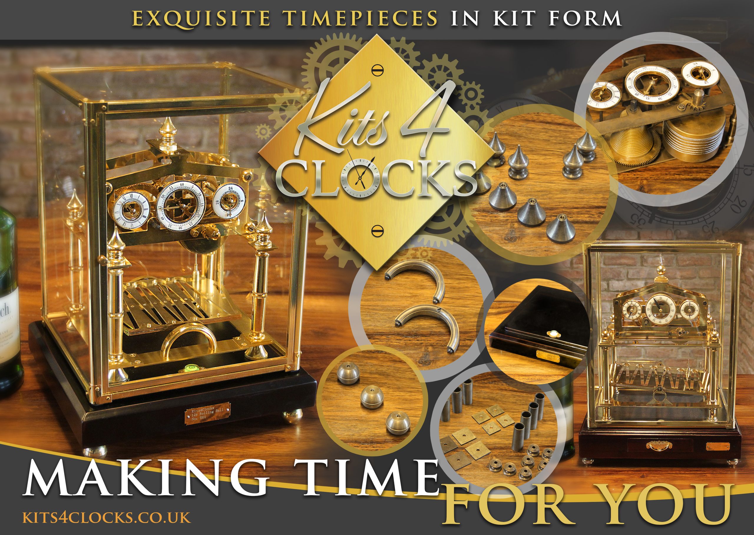 kits4clocks make your own classic timepiece