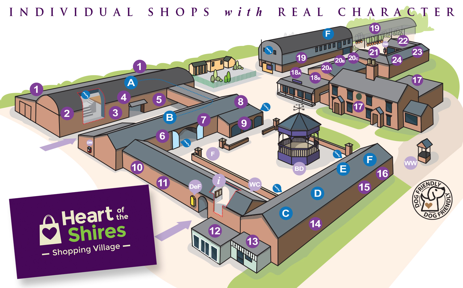 Heart of the Shires Shopping Village