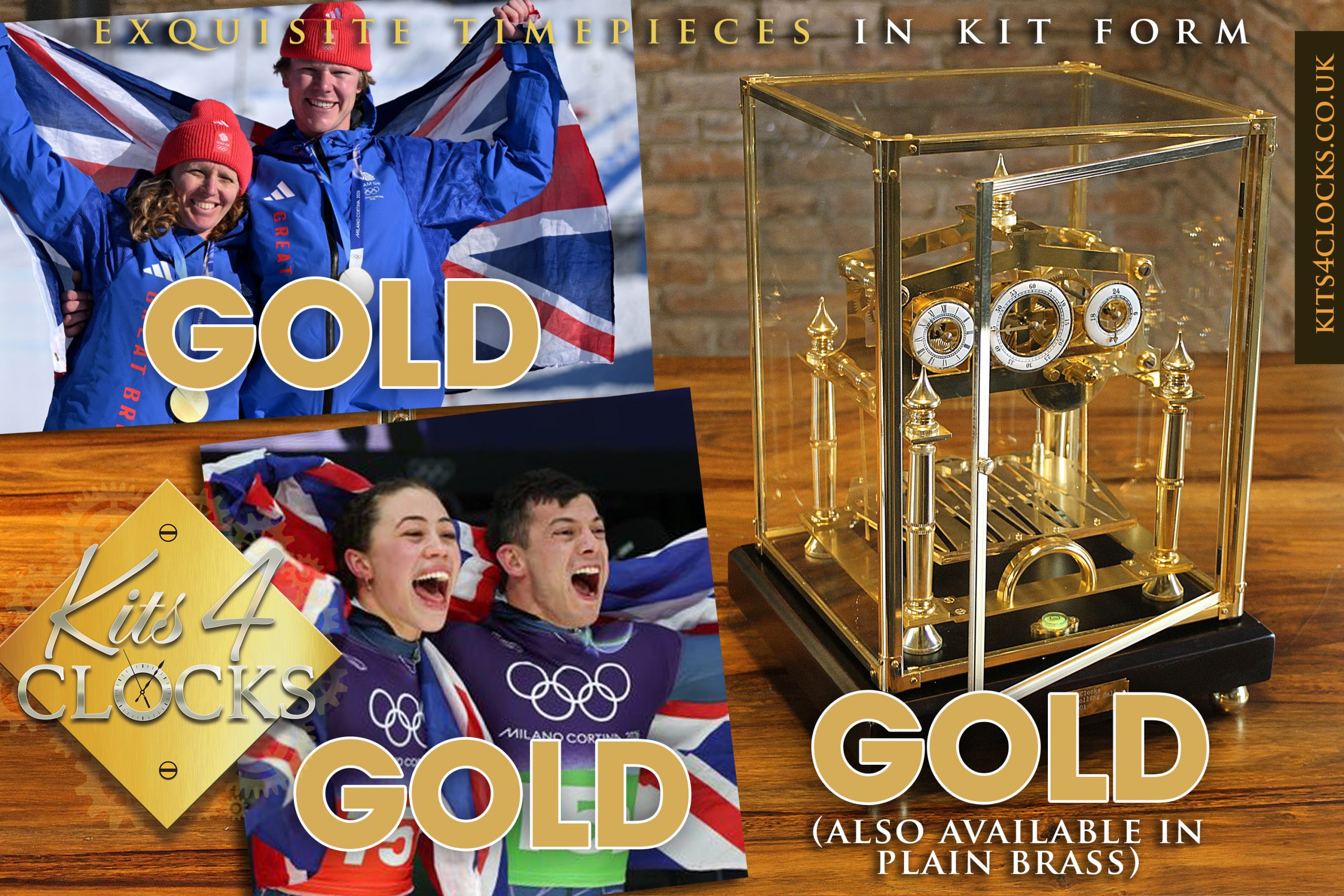 Kits4Clocks clocks to buld yourself