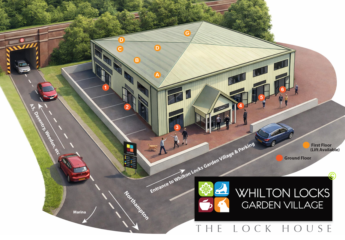 The lock house at whilton locks