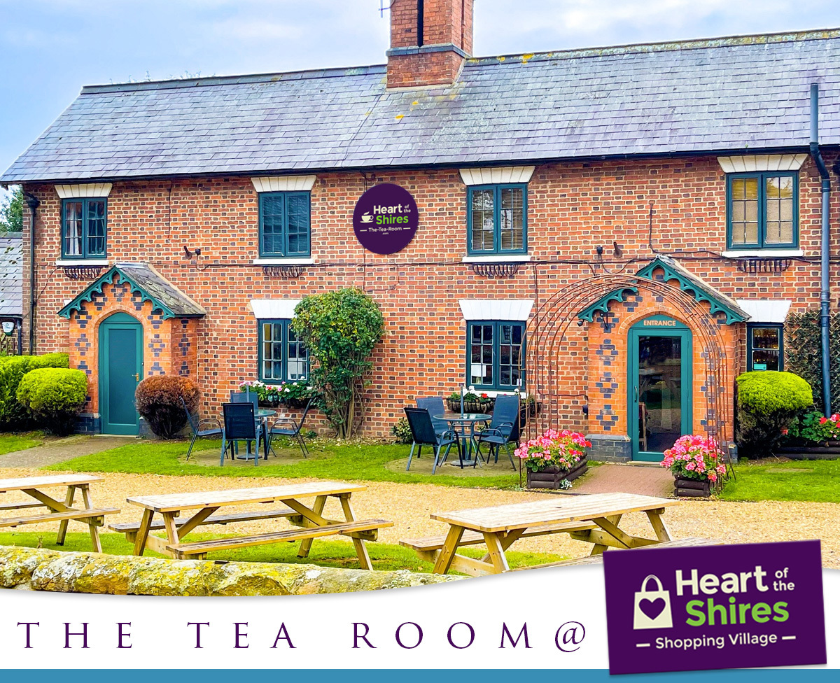 The tea room at Heart of the Shires Northampton