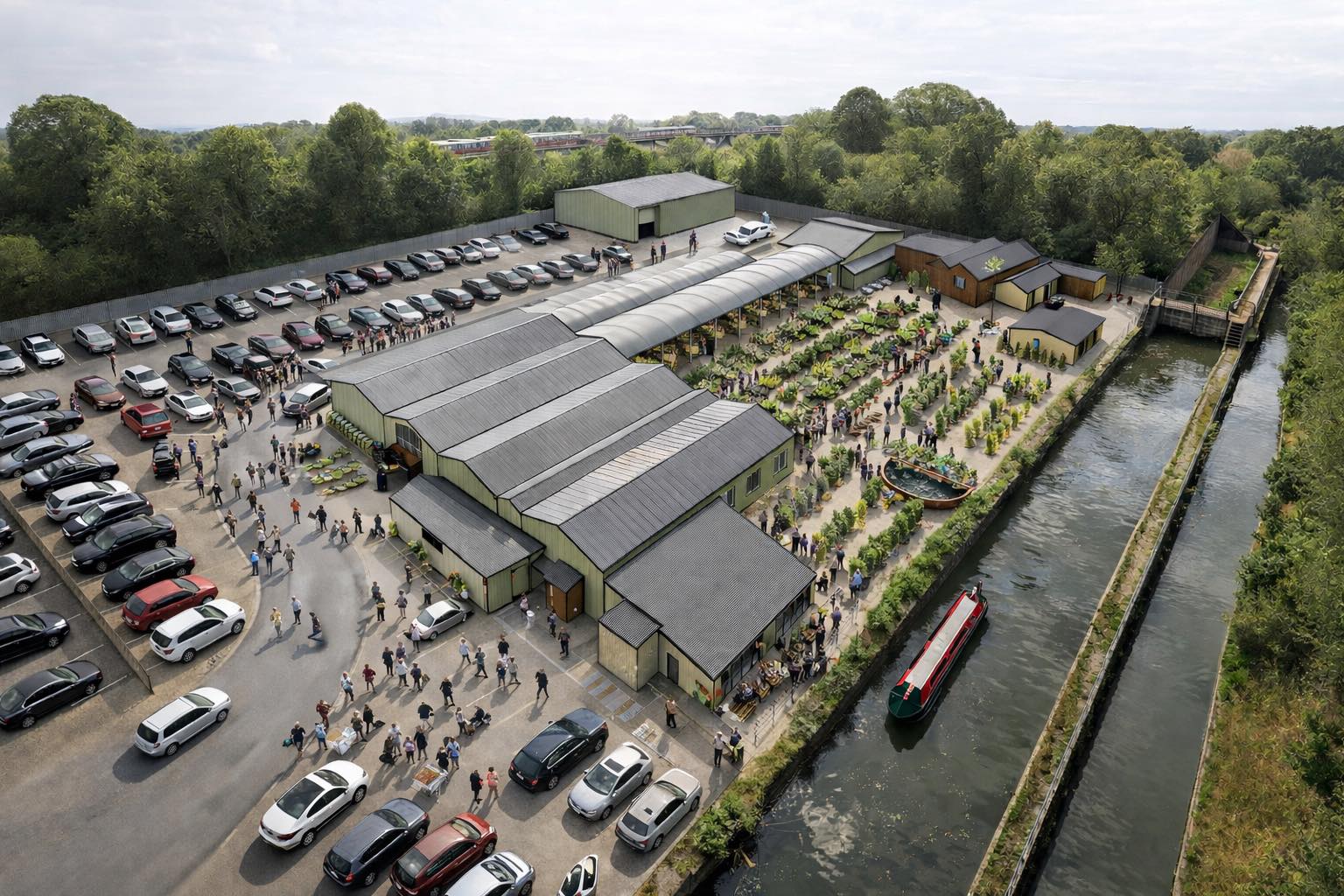 Whilton locks garden centre