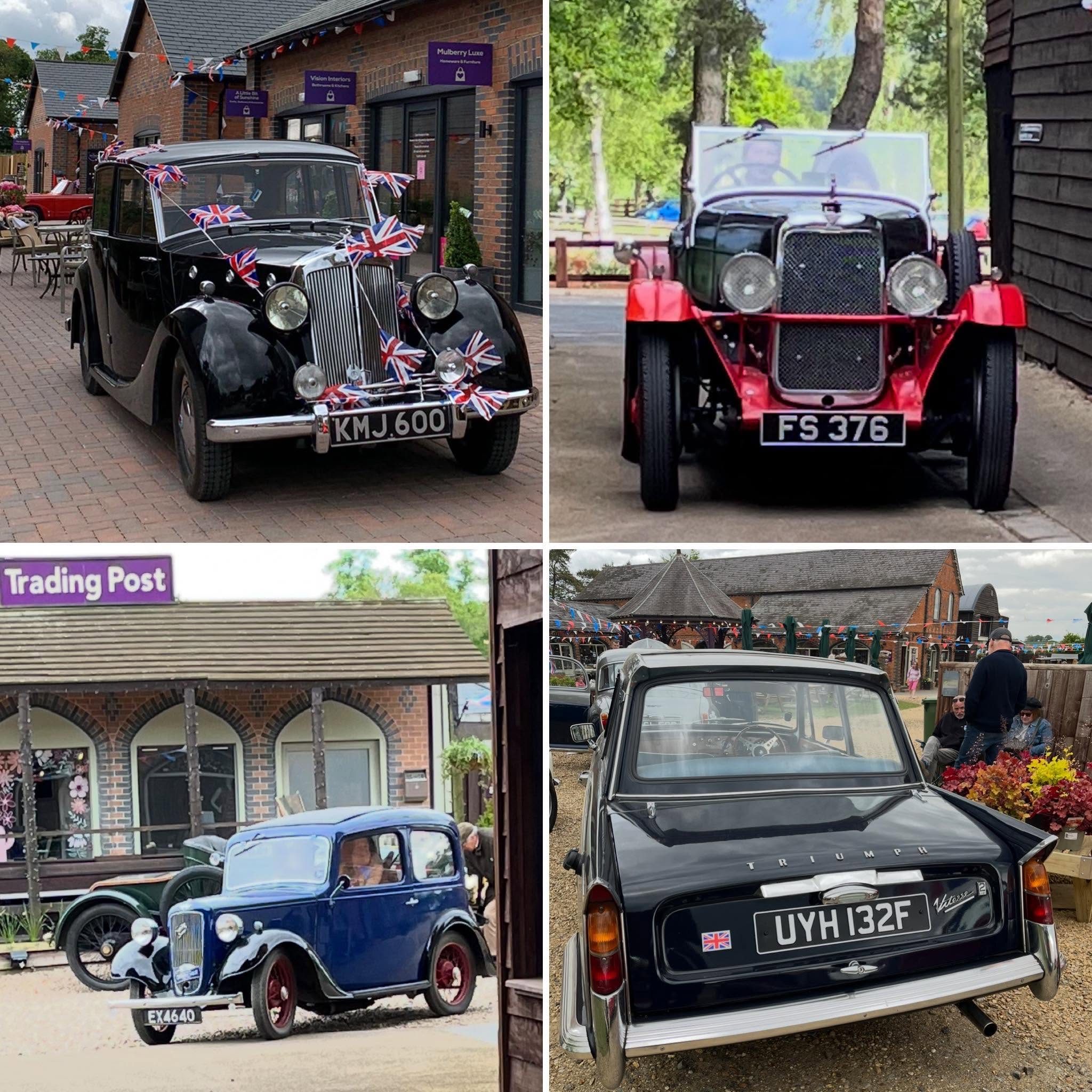 classic cars at Heart of the Shires