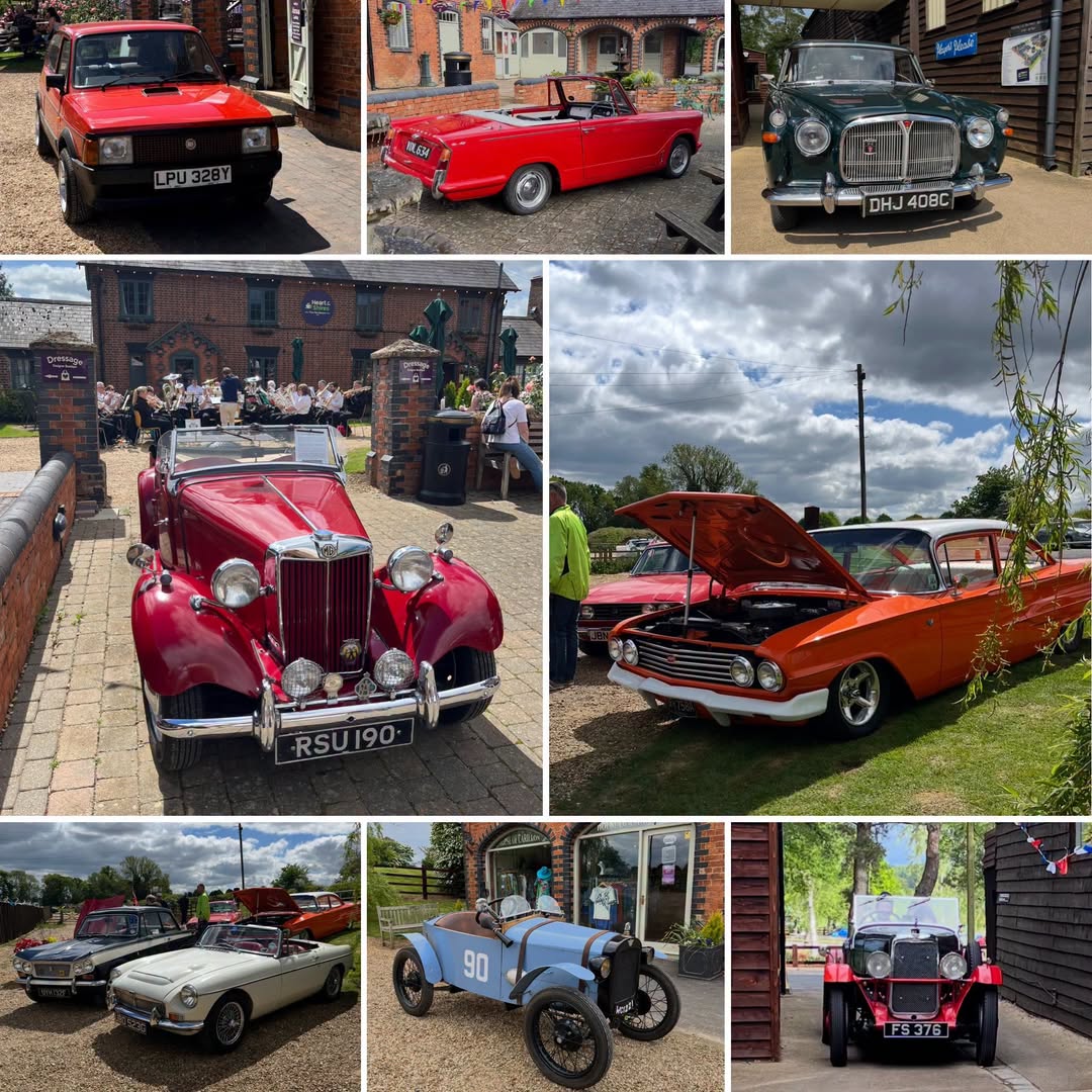 classic cars at Heart of the Shires