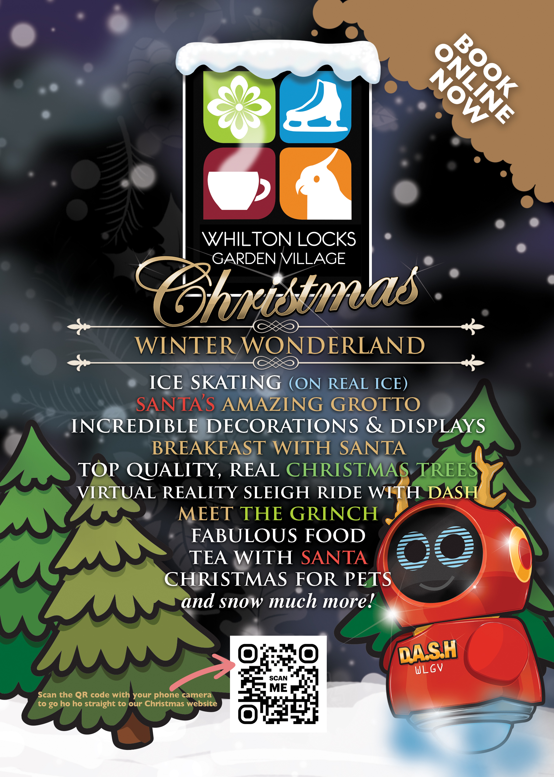 Christmas at Whilton Locks